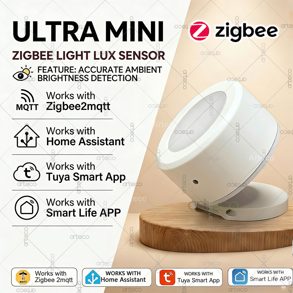 Ultra Mini Zigbee Light Sensor - Home Automation Ideas recension och pris