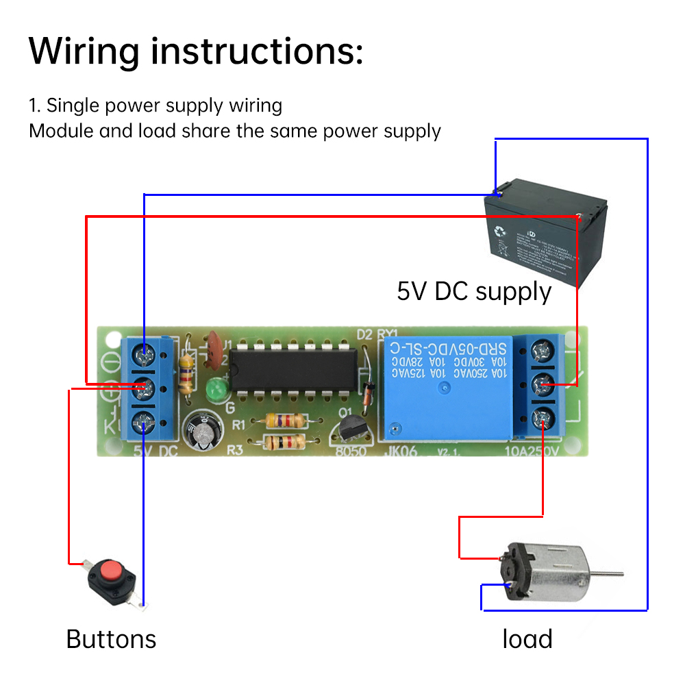 DC 5V Flip-Flop Latch Relay Mo - Shelly Relay Module recension och pris