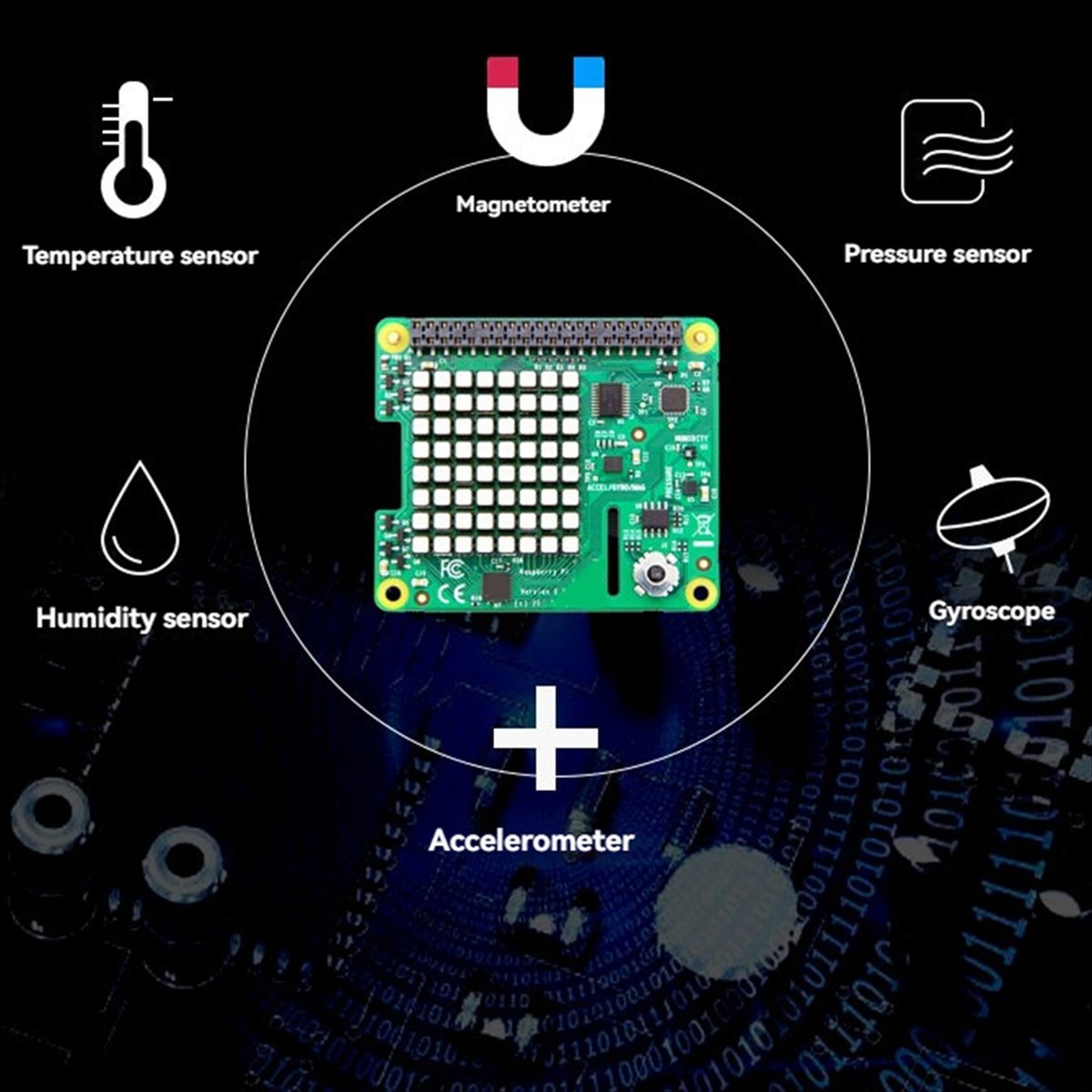 For Raspberry Pi SenseHAT with - Rgb Led Matrix 8X8 recension och pris