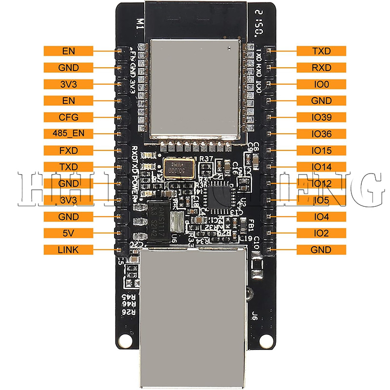 10-1PCS WT32-ETH01 Embedded Se - Ethernet Module W5500 recension och pris