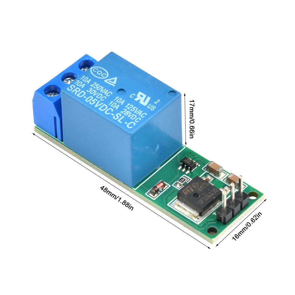 DC 6-24V Flip-Flop Latch Relay - Shelly Relay Module recension och pris
