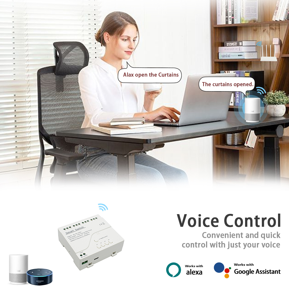 4CH EWelink Smart WiFi Relay S - Home Automation Ideas recension och pris
