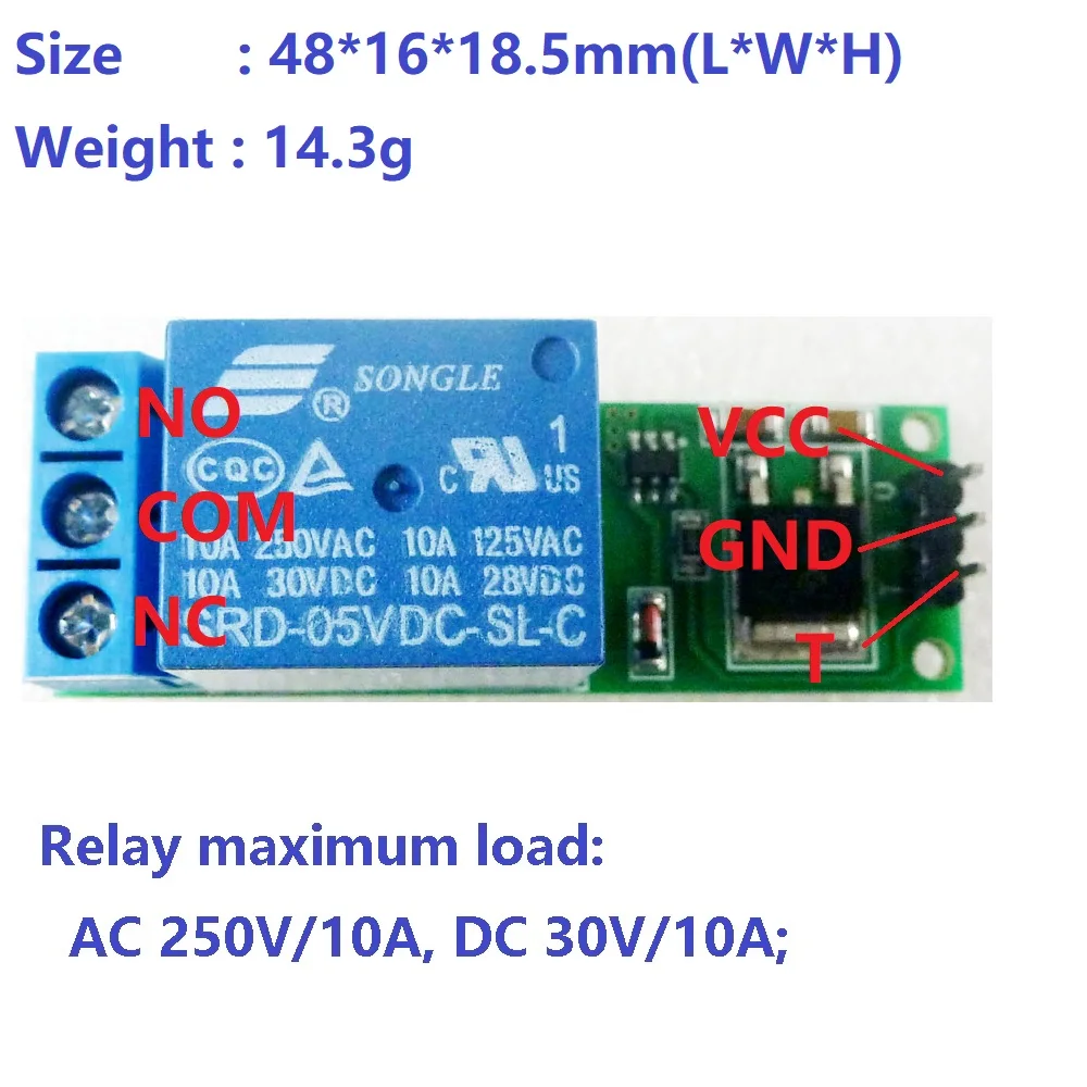 DC 6V 9V 12V 24V Flip-Flop Lat - Shelly Relay Module recension och pris